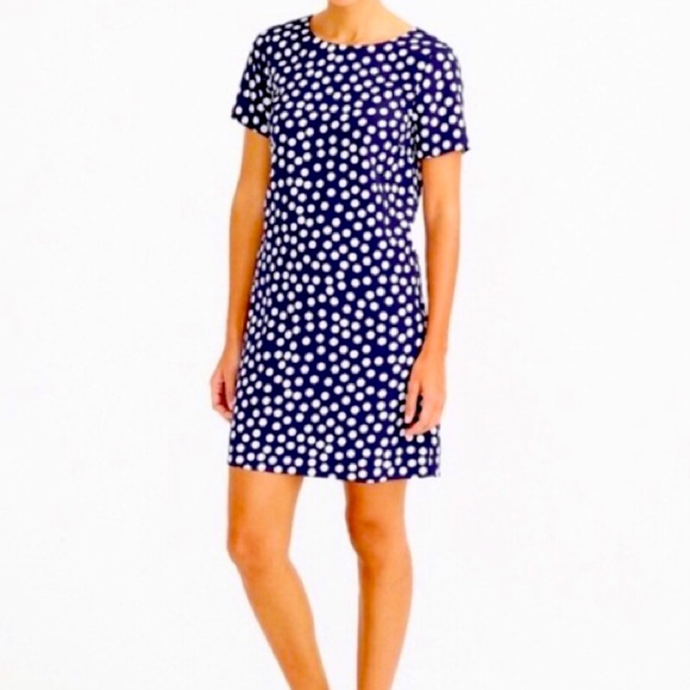 Polka Dot J. Crew Factory Shift Dress